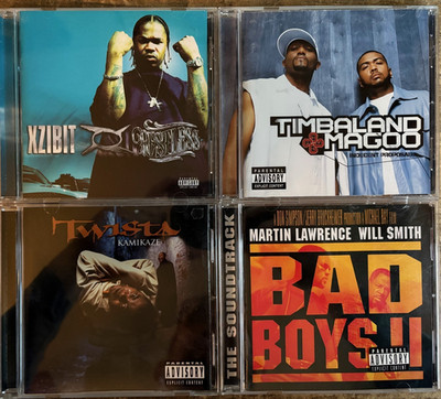 Rap 2000's CD Collection (4) - Timbaland & Magoo Twista Xzibit - USED - Read