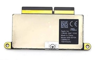 MacBook Pro 13'' A1708 Mid 2017 128GB PCIe NVMe SSD Solid State Drive 656-0070A