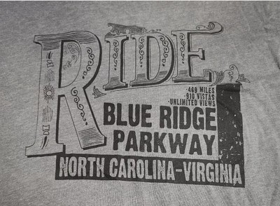 Ride Blue Ridge Parkway Biker- Feels Great