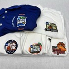 Lot of 5 Mens NCAA Final Four Basketball Championships Embroidered Polo Shirts