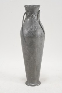 Q76U43 Antike Kayserzinn 4312 Jugendstil Vase um 1900