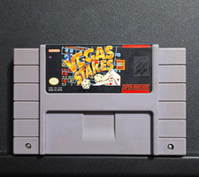Nintendo Vegas Stakes SNES Game Cartridge Only, Casino & Cards, NTSC-U/C