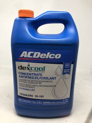ACDelco 10-101 DexCool Extended Life Concentrate Antifreeze/Coolant 1 Gal