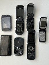 7 Mixed Flip Phones Nokia Samsung Motorola Untested AS-IS