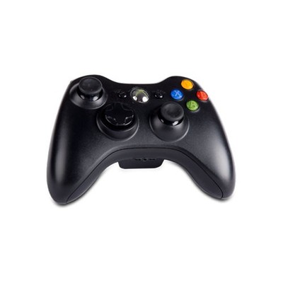 Original Xbox 360 Wireless Controller in Schwarz