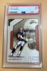 TOM BRADY FOOTBALL CARD #89 PSA 7 FLAIR FLEER #1