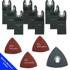 Saw Blade Oscillating Multi Tool Wood Metal Sanding  Cutting  Universal Fit