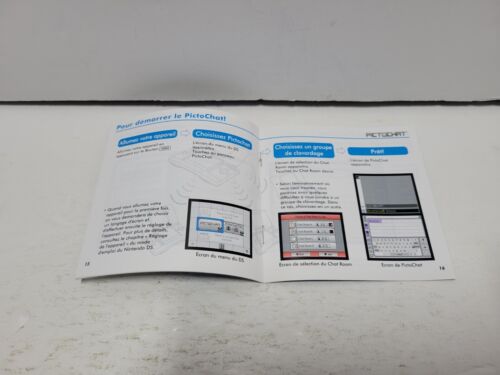 Lot 4 Namco Space Invaders Pictochat Golf Instruction Booklet Manual Nintendo DS - Picture 7 of 10