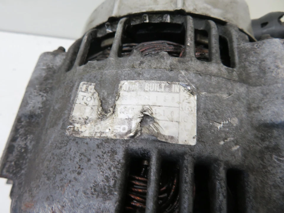 TOYOTA MR2 MK2 3SGTE REV 1-2 ALTERNATOR 1989-1993 ROUND PLUG - Image 3 of 4