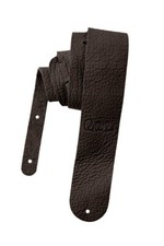 NEW PRS 2.5" Buffalo Hide Reversible Guitar Strap, DARK BROWN, 106350:019