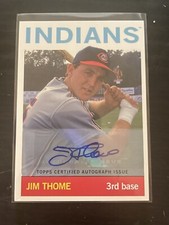 2021 TOPPS PRO DEBUT 1964 MiLB LEGENDS SP AUTO /25 Jim Thome HOF