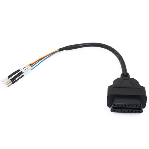 16 Pin OBD2 Female Connector Cable Plug Pigtail Tester Car Diagnostic Cable - Picture 6 of 7
