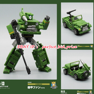 New Hound Autobot G1 Detective MFT MS-13 Action Figure 4'' Deformabls Robot Toys