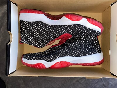 Nike Air Jordan Retro Future Premium Bred Sneakers 652141 601 Sz