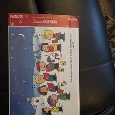 New Dayspring Peanuts Charlie Brown And The Gang Advent Calendar Christmas CUTE