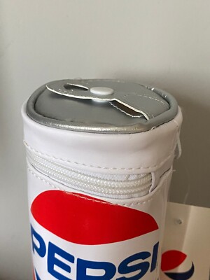Rare NEW Pepsi Can Style Pencil Case Retro Vintage Style - Vinyl