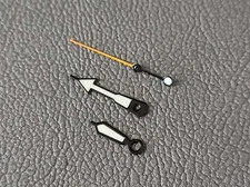 HANDS SET SKX TURTLE STYLE BLACK C3 / SEIKO MOD SKX SKX007 NH35 NH36 NH34