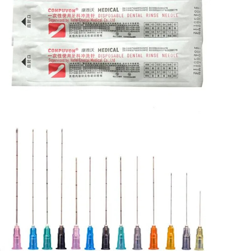 Blunt tip micro cannula needle 18G21G22G23G25G27G30G Plain Ends Notched Endo tip