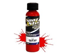 SPAZ STIX Solid Red Airbrush Ready Paint 2oz Bottle SZX12300