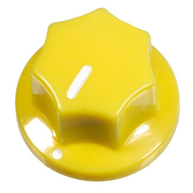 10x Yellow Fluted MXR Style Knob for guitar pedals eBay