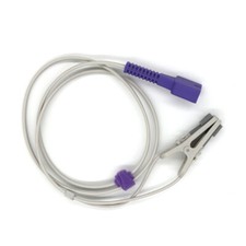 Adult/Vet Ear clip SpO2 Probe Reusable Sensor Fit For Nellcor: Pulse Oximeter