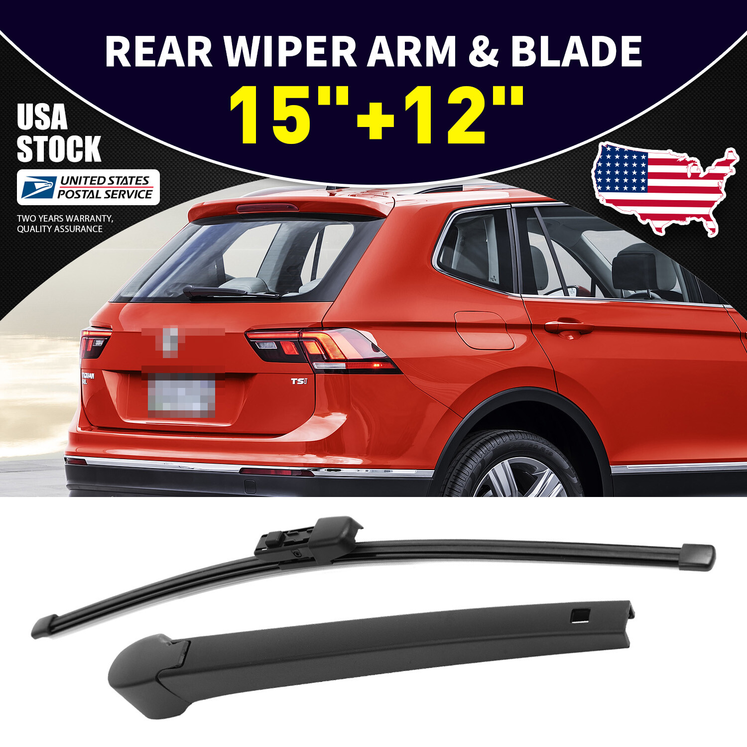 OEM Quality Auto Rear Windshield Wiper Blade 12
