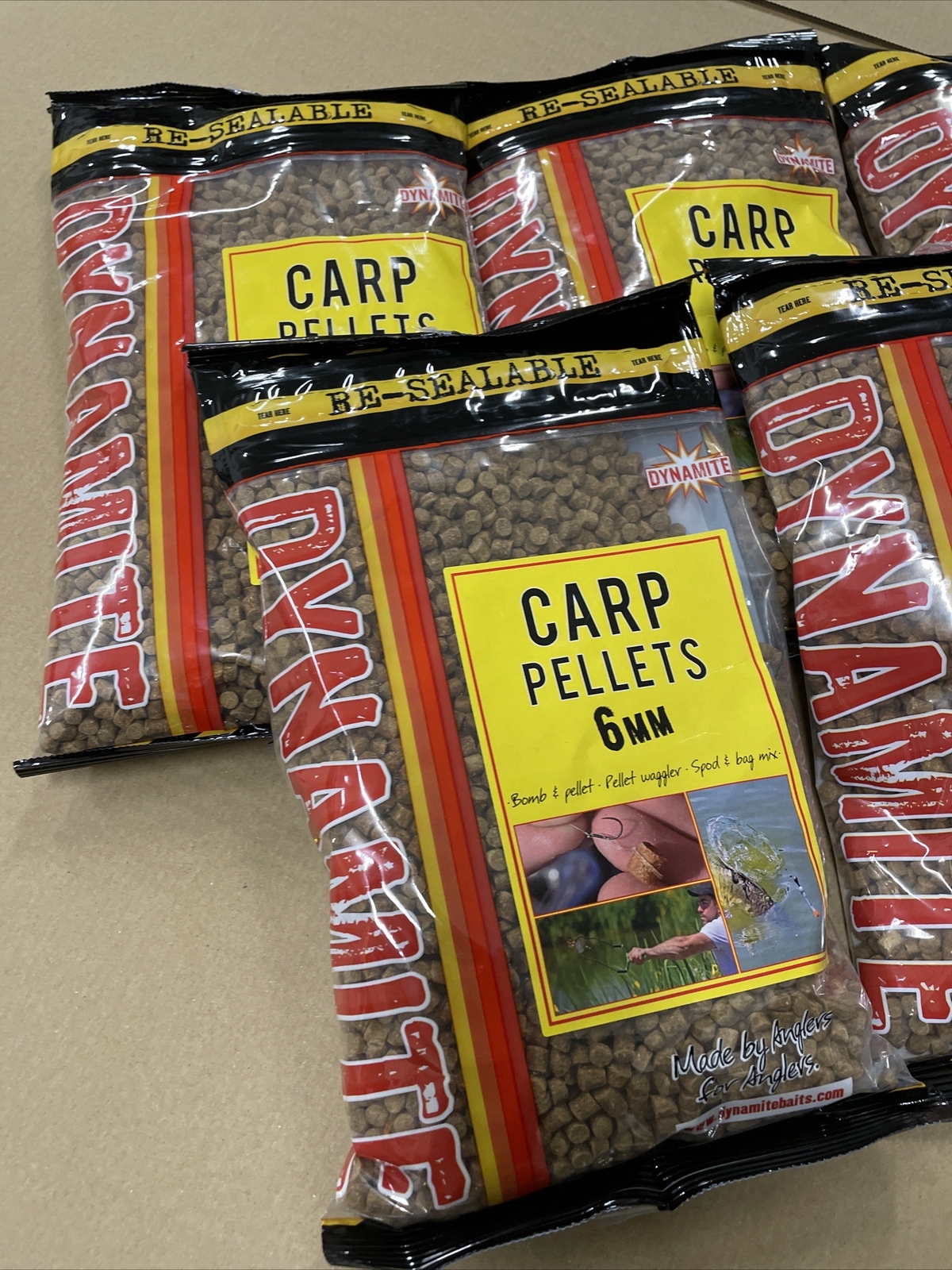 9 x Dynamite Baits Carp Pellets 700g Carp Fishing Tackle Bait Job Lot