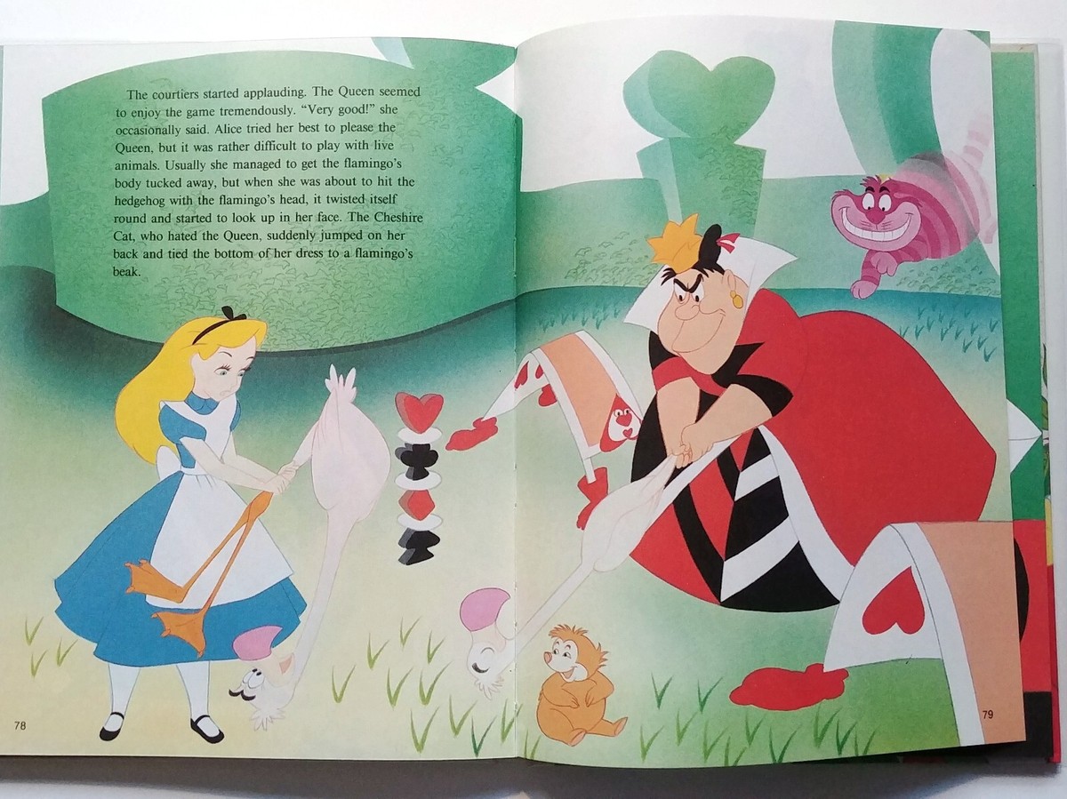 Louis Carolページ Lewis Carroll, Walt DIsney ALICE IN WONDERLAND, Gallery Books, HC
