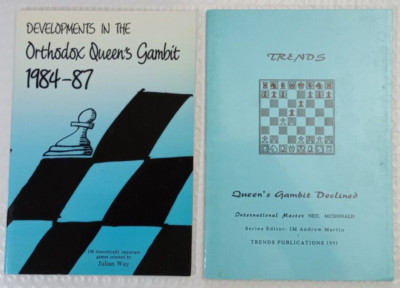 Chess lot 315: Three (3) Queen's Gambit Declined pamphlets of games OOP