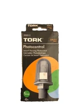 TORK 2000-2 Photocontrol, 1/2 in Conduit, Gray 4JNP3 NEW IN BOX!!