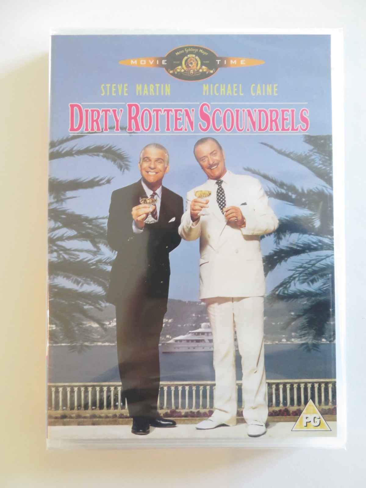 DIRTY ROTTEN SCOUNDRELS (DVD) STEVE MARTIN MICHAEL CAINE 1988 REGION 2