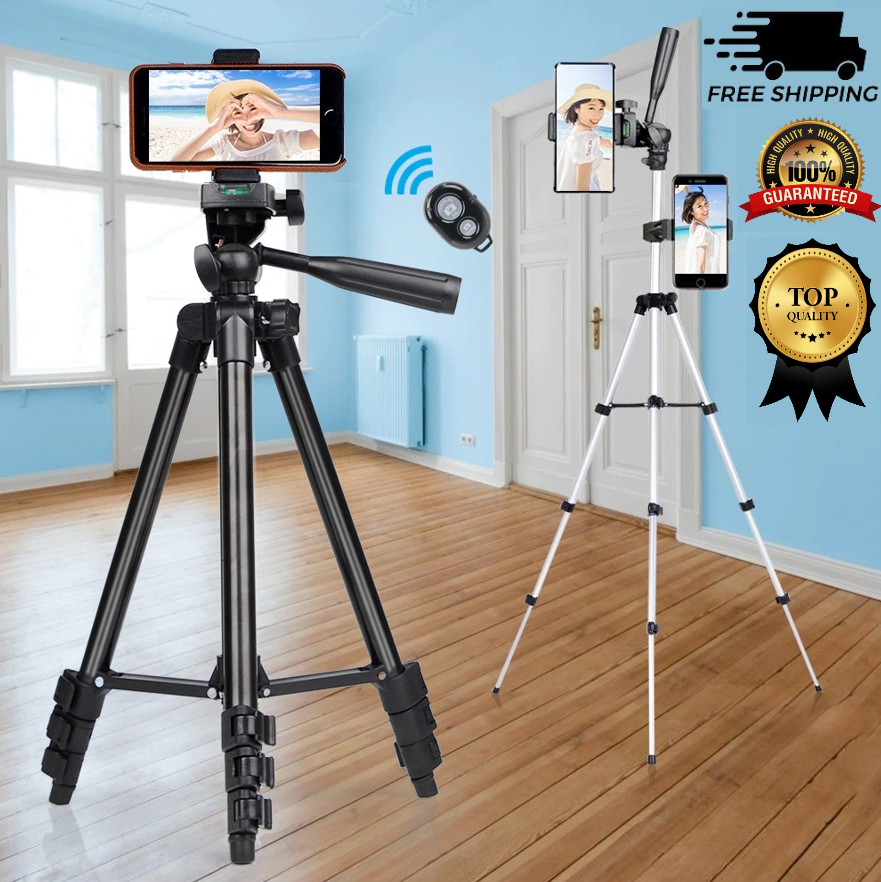 Professional Portable Aluminum Camera Tripod Stand and Mobile