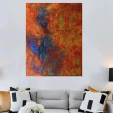 Mark Little,Painting￼,81” X 62” Extra Large,Abstract,XXL,Giant,48,60,72,84,36,XL