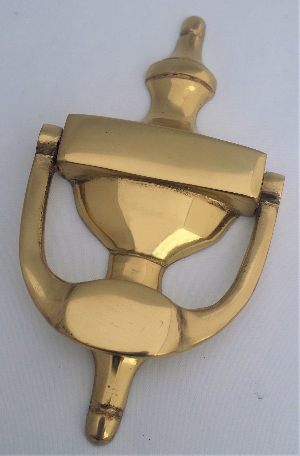 6" Door Knocker Victorian Urn Style Brass Front Door Knocker UPVC