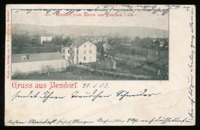 Postcard-Bendorf am Rhein-1902