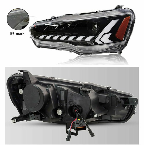 HC Motion LED Head Light/Tail Light For Mitsubishi Lancer EVO EX CJ CF 2008-2017 - Picture 7 of 11