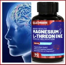 Vitaminas de L-treonato de magnesio para la salud cerebral, memoria y enfoque