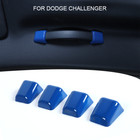 Interior Roof Grab Handle Trim Cover For Dodge Challenger 2010+ Blue Accessories