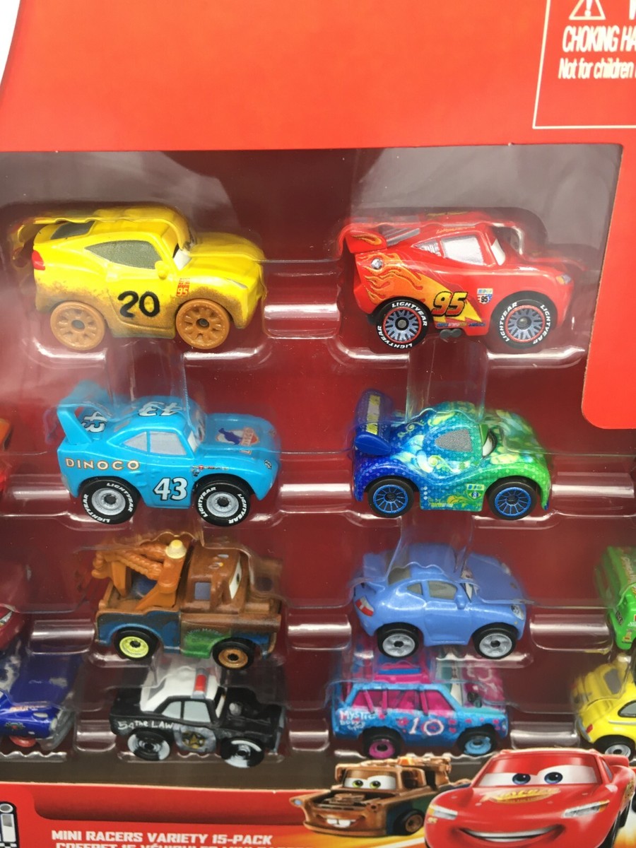 Disney Pixar Cars Mini Racers 15 Pack Carbon Shu Todoroki Metal