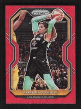 Amanda Zahui B. 2021 Panini Prizm WNBA Prizms Ruby Wave Los Angeles Sparks #46