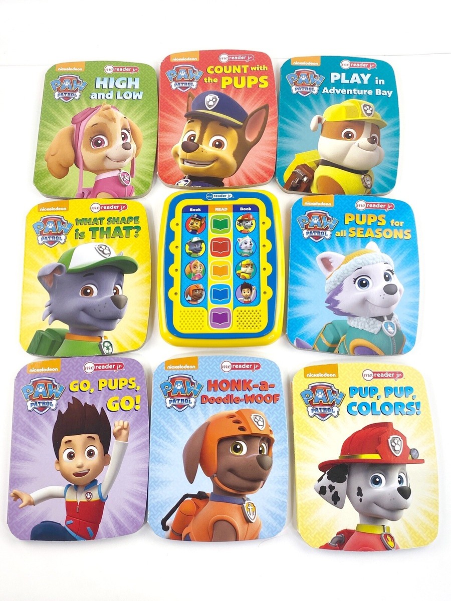 Nickelodeon PAW Patrol Electronic Reader & 8 Children Preschool