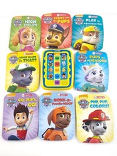 Nickelodeon PAW Patrol Electronic Reader 8 Children Preschool Board Book Lot