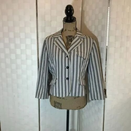 Nine & co striped jacket size 8 - Picture 3 of 7