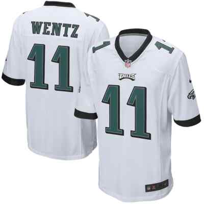 CAMISETA NIKE MODELO GAME JERSEY NFL DE LOS EAGLES Nº11 BLANCA TALLA S