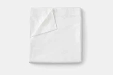 10x Queen Flat Sheet White 100% USA Cotton (45% Organic) Made in USA Irregular