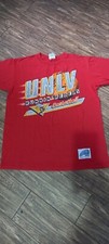 VINTAGE 90 RUNNIN REBELS UNLV BASKETBALL SHIRT SIZE L