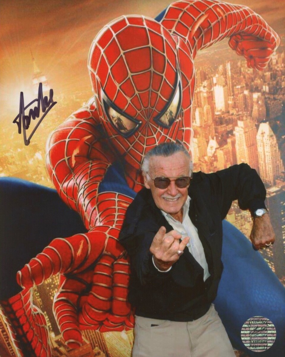 Stan Lee MR MARVEL Signed Spider-Man 8x10 Photo Lee Excelsior HOLO