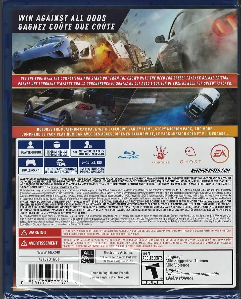 Need for Speed™ Payback - Deluxe Edition