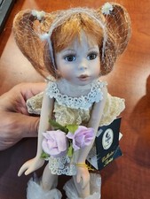 Bambola di porcellana Geppeddo, Arianna, in confezione/etichetta originale