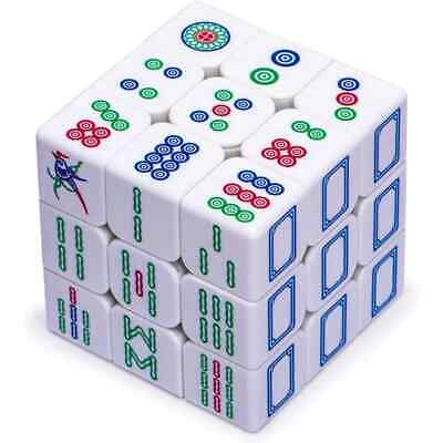 Jogo Mahjong Cubo De Paciência Brinquedo Educativo